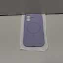 Miracase Magnetic for iPhone 17 Case, Compatible with MagSafe, Integrated Silicone Camera Control Cover, 3.0mm Thicken Shockproof Drop Protection Phone Case for 17,Lavender Gray