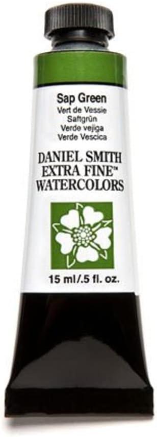 Daniel Smith Extra Fine Watercolor 15ml Paint Tube, Sap Green (284600102), 0.5 Fl Oz (Pack of 1)