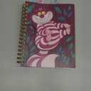 Disney Alice in Wonderland Cheshire Cat Journal Notebook, Spiral Bound, 144 Lined Pages, 8 x 7 inches