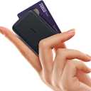 2 x EMNT Mini Magnetic Portable Charger for iPhone,5200mAh Power Bank with Built-in Cable/Metal Stand, Battery Pack Compatible with iPhone 14/13/12/11 Pro/Max/X/8/7/6 etc