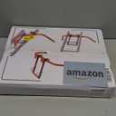 Ladder Stabilizer,Extended Ladder Stabilizer Accessory for Roof GutterWall,Ladder Stand-Off 450 lbs Heavy Duty Steel Wing Span/Wall Ladder Standoff with Non-Slip Rubber Bottom Pad (Orange)