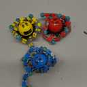 Transformable Fidget Spinner Toys for Kids and Adults,3 PCS Sensory Toy for Boys Girl ADHD Stress Relief, Easter Basket Stuffers Gifts Fingertip Gyros Birthdays Travel Party Favors for Teens, 3 Pcs (Yellow+Blue+Red)