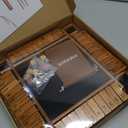 AMEROUS 1-4 Players Shut The Box Dice Game, Wooden Board Table Math Game with 12 Dice and Shut-The-Box Instructions for Kids Adults, Family Classroom Home or Pub (12 Inches)