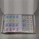 American Mahjong Tile Set 166 Tiles 1.2-inch Mahjong Game Set with 4 Dice (Pink)