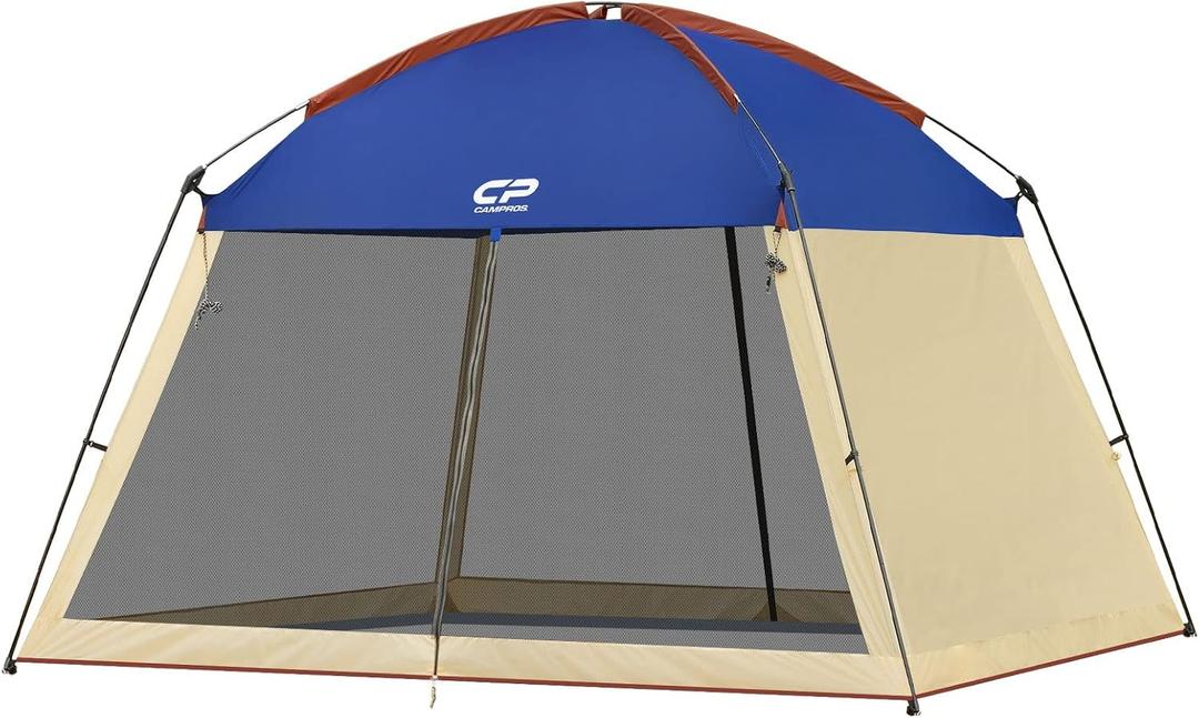 CAMPROS CP Screen House Tent 12 x 12 Ft Screened Mesh Net Wall Canopy