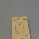 TECKNET Wireless Mouse, 2.4G Computer Mouse with 6-Level Adjustable 4800 DPI, 30 Months Battery, Ergonomic Grips, 6 Buttons Portable for PC, Chromebook, Mac - White