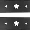 OCPTY Mulching Blades 38 inch Deck Mower Blades for AYP 12784 127842 134148 for Poulan 134148 138497 532127842 for Craftsman 127842 134148 138497 for Husqvarna 532127842 532134148 532138497, 2 pack
