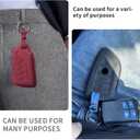 for Lexus Key Fob Cover Premium Suede Full Protection Key Shell Key Case Compatible with Lexus ES is GS NX LS RX RC 300h 350 200t 250 300 F 450h 460 600h Smart Key Fob Remote Key