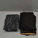 NEW YOUNG Fleece Lined Tights Women - Fake Translucent Warm Pantyhose Leggings Thick Thermal Tights for Winter Black,Black, L/XL, 2 Pieces