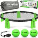 GoSports SLAMMO PRO Game Set - New and Improved PRO Set with 3 PRO Balls, Pump and Carrying Case