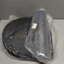 Shinnwa Kitchen Chair Cushions Set of 2, Non-Slip Dining Chair Cushions with Ties and Machine Washable Cover, 2 Pack, 17 x 16.5 x 2in, Black