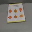 Zliisang 24PCS Make You Own Fall Crafts Kit Bulk Maple Leaves Pumpkin Apple Acorn Paper Suncatchers DIY Kit for Autumn Thanksgiving Activities Decorations Window Stained Glass Effect Art Supplies