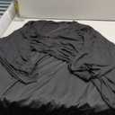 SCOMCHIC Women Plus Size Midi Dresses Wedding Guest Short Sleeve V Neck Tie Waist Casual Summer Flowy A Line Dress M