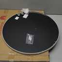 20" Round Mirror Circle Wall Mounted Hanging or Against Wall Metal Frame Dressing Make-up Mirrors for Entryway Bedroom Bathroom Living Room 20 inch Silver