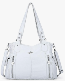 Angel Kiss Handbags for Womens Top-Handle Hobo Purse Roomy Casual Shoulder Bags PU Tote Satchel Purse for Women