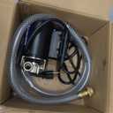 Acquaer Portable Electric Utility Water Transfer Pump 1/10 HP with Suction Hose Kit, Low Suction Water Removal for Water Beds, Pools, Rain Barrel, Aquariums, RV