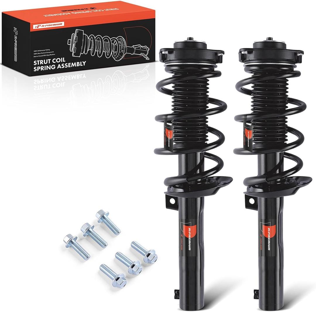 A-Premium Front Complete Strut Assemblies with Coil Springs, Set of 2
Compatible with Volkswagen Tiguan 2009-2017, Tiguan Limited 2017-2018