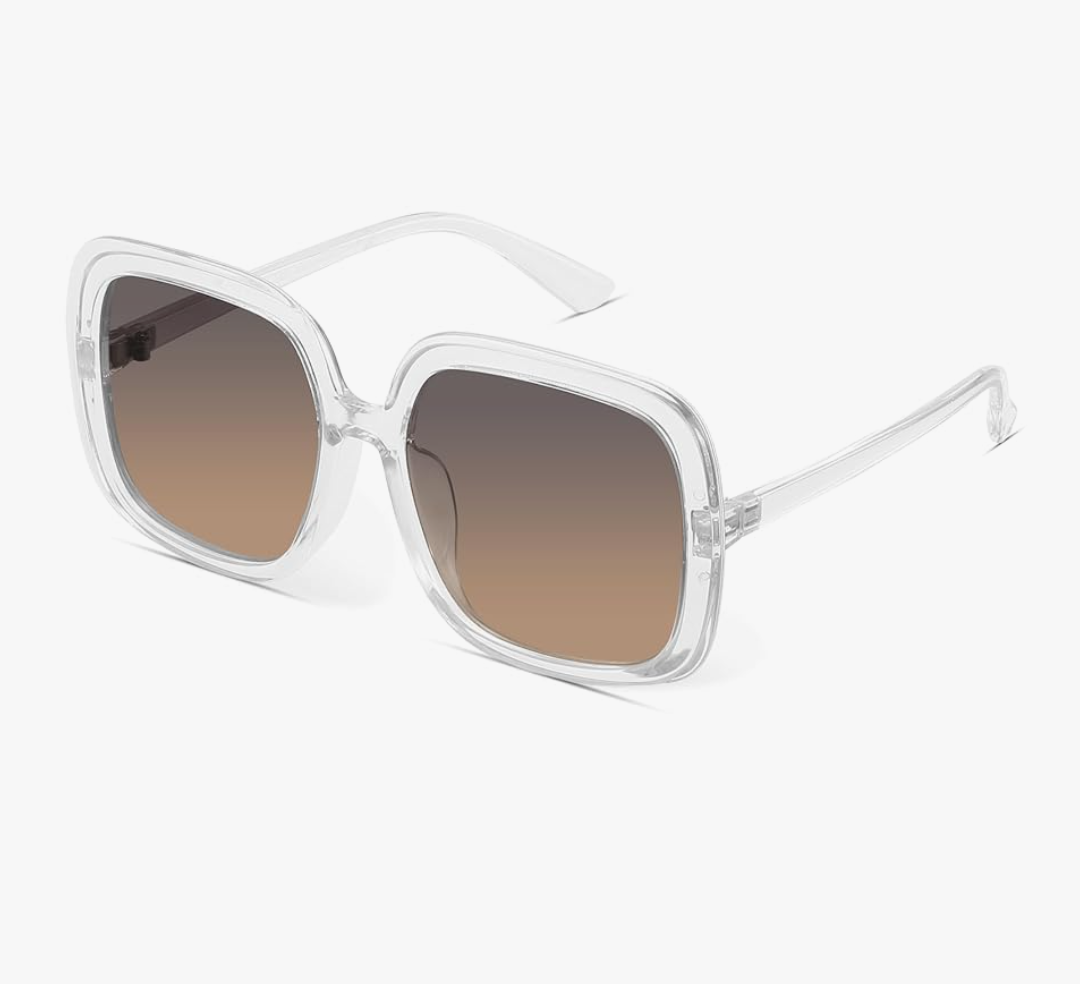 miyya Oversized Polarized Sunglasses Women, Trendy Retro Sun Glasses for Women 2025, Oversized Shades