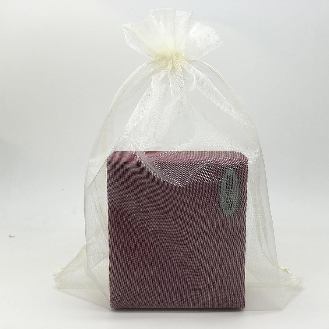 100pcs Organza Pouch Bag Drawstring 6"x9" 16x22cm Strong Gift Candy Bag Jewelry Party Wedding Favor (Ivory)