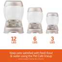 Petmate Pet Cafe Feeder Dog and Cat Feeder Pearlescent Colors 3 Sizes, Made in USA