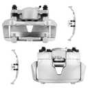 SCITOO 19B3646 19B3647 Front Left & Right Disc Brake Calipers w/Bracket For Audi For A4 2009 2013-2016,For Audi For A4 allroad 2013-2016,For Audi For A4 Quattro 2009 2013-2016,Single Piston