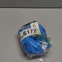 AI'MAGE Bikini Set for Women Triangle Floral Print Bikini Set Two Piece Swimsuit V Neck Bathing Suits (X-Large, Black Leaf Print)