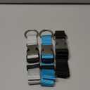 Amylove 3 Pcs Add a Bag Luggage Straps Gripper Heavy Duty Jacket Valises Strap for Travel Belt with Buckle Adjustable Baggage