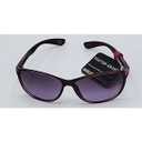 Foster Grant Women's MAXBLOCK Angelina Pink Purple Oval Sunglasses