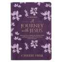 A Journey with Jesus 365 Devotions for Women, Purple Floral Faux Leather Flexcover