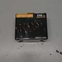 4 Pack 240LED Christmas Fairy Lights Battery Operated - 20FT Twinkle Lights with 2 Lighting Modes Indoor, Waterproof Led Fairy String Lights for Bedroom, Classroom, Dorm, DIY Decor, Blue & White