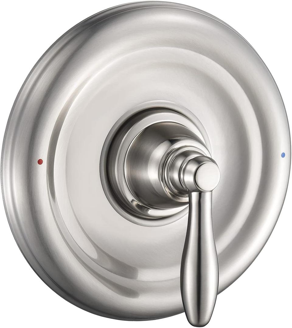 Tub and Shower Trim Kit, Compatible with Moen Posi-Temp Valve, Brushed Nickel