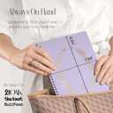 Wedding Planner Book and Organizer for Bride  Bridal Planner Notebook with Tabs, Checklist & 18-Month Calendar  Engagement Gift for Women, Wedding Binder Organizer Journal (Lavender)