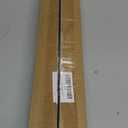 Curtain Rods for Windows 28 to 48 Inch, 2 Pack 5/8'' Diameter Heavy Duty Metal Adjustable Small Curtain Rod With Bracket(Silver)