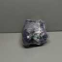 Genina Waterproof Seat Covers for Dining Room Chair Covers Waterproof Dining Chair Covers (4 PCS-Rear-Covered, Navy Blue)