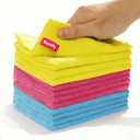 Byesly Microfiber Cleaning Cloth, 11.5x11.5 Microfiber Towels for Cars, Dishes & House, for Detailers, Chefs & Efficient Home | Scratch-Free, Lint-Free, Ultra Absorbent(Black)