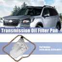 X AUTOHAUX 1 Set 31728-AA120 31728-AA121 Transmission Filter Oil Pan Gasket Assembly for Subaru Forester 2.0L 2014-2018
