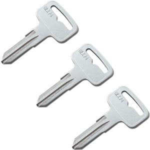 KeyPower 4010278 Blank Keys For Polaris 4 wheeler ATV Ranger RZR Snowmobile, Key Code: 20xx/21xx/67xx/68xx Series, fit some Magnum Outlaw Scramble Sportsman Blazer Boss Xpedition Xplorer Predator (3)