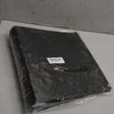 LETVPVOW Vintage Hardback 3 Ring Binder 2 Inch, Professional Leather Binders 2 Inch D Ring, Holds 400 Sheets Capacity - Black