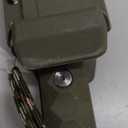 GTK33 Fixed Blade Knife AUS-10 Steel Blade Full Tang Nylon Fiberglass Handle Cool Style Knifes for Outdoor Camping Hunting Collection (Green)