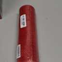 Ribbli Metallic Mesh Ribbon, 10 Inch x 30 Feet, Red Foil Mesh for Wreaths, Swags & Christmas Tree Decoration