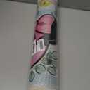 Easter Kitchen Rugs Set of 2, Bunny Ears Eucalyptus Leaves Butterfly Kitchen Mats Decor, Colorful Stripes Bow Floor Door Mat Home Decorations -17x29 and 17x47 Inch