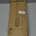 Wall Mounted Cat Scratcher, 34 Extra-Tall Vertical Sisal Scratching Post for Large Cats, Space-Saving Wall Cat Scratcher with Self Grooming Brush & Hanging Ball, Beige