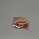 Dog Poop Bag Holder Zippered Pouch, Portable Dog Poop Bag Dispenser with 1 Metal Clip, Fashion Color Matching Canvas Waste Bag Holder for Leashes - Brown & Black