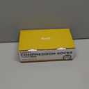 Pembrook Cotton Light Compression Socks for Men  3 Pairs | 815 mmHg Men Compression Socks, Knee High Comfort and Fatigue Relief | Black