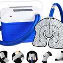 Cold Therapy Machine, Ice Machine for Knee and Shoulder After Surgery, Digital Timer & Quiet Pump, Cryotherapy Machine with Universal Ice Pad for Knee, Shoulder, Hip, Leg and Hip