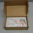 Grandma Birthday Gifts from Granddaughter, Great Grandma Gifts for Birthday Christmas Mothers Day, Grandmother Granddaughter Embrace Hand-Painted Resin Figurine (White)