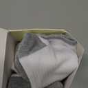 Gonii Women Socks Hiking Running Thick Cushion Athletic Crew Socks 5-Pair, Size 5-9