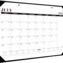 2026-2027 Desk Calendar - 18 Months Large Desk Calendar 2026-2027, Jul.2026 - Dec.2027, 22" x 17", 26-27 calendar Desk with Large Ruled Blocks, To-do List & Notes