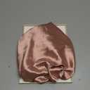 YANIBEST Adjustable Silk Bonnet for Sleeping Women Double Layer Satin Bonnet Reduce Friction Prevent Frizz Curly Hair (Large, Blush Pink)