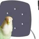 Ogioxam Bird Heater, Thermostatical Bird Warmer for Parakeets, IP67 Waterproof Bird Accessories and Supplies, 12V